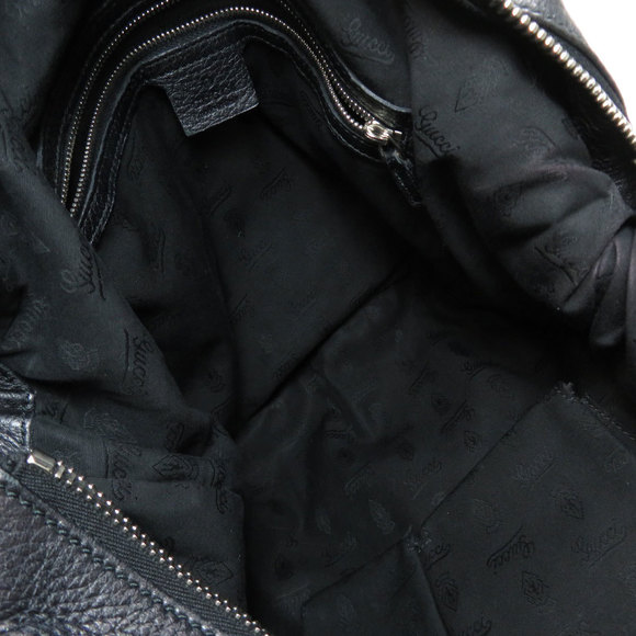 Gucci One Shoulder Bag Leather Black - Picture 5 of 9